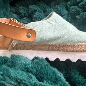 Women's Reef Canvas Espadrille Slingback Sandal